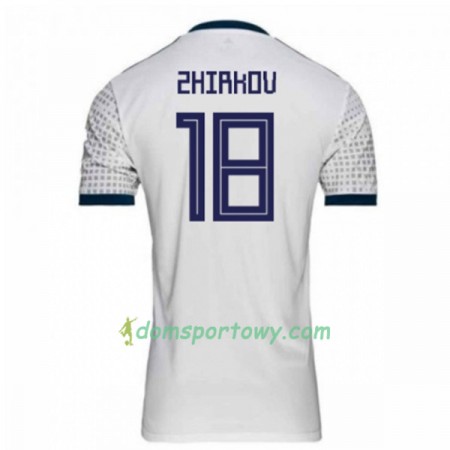 Koszulka Rosja Zhirkov 18 Wyjazdowe Koszulki Piłkarskie Mistrzostwa Świata 2018